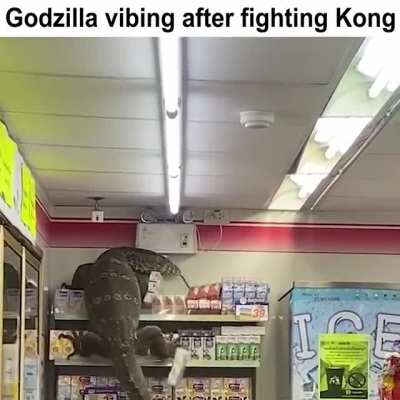 Dude's just hungry after his big day