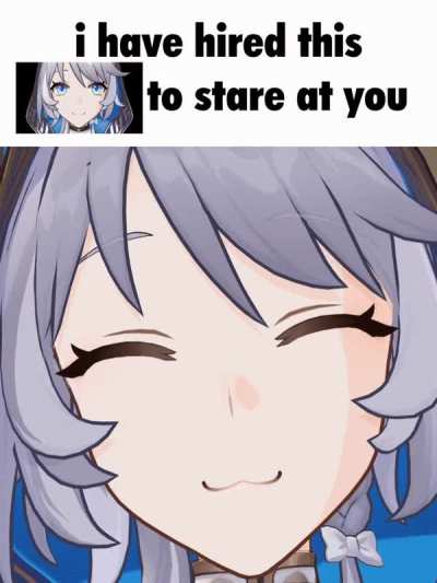 Wife staring at you