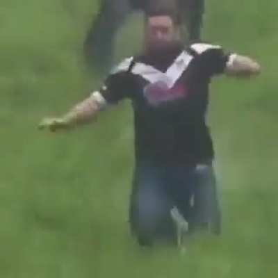el hombre que rueda