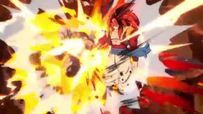 Cool SSJ4 and SSB Gogeta clashes into Dramatic finish.