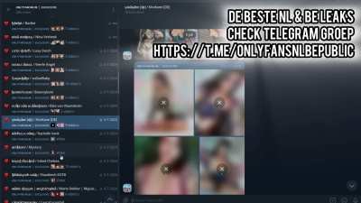 DE MEEST UITGEBREIDE TELEGRAM GROEP MET DE BESTE LEAKS! CHECK: HTTPS<wbr>://T.<wbr>ME/ON<wbr>LYFAN<wbr>SNLBE<wbr>PUBLI<wbr>C