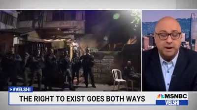 MSNBC host, Ali Velshi, calls out Israeli apartheid. This is huge. Israel's narrative grip on the discourse is not what it once was.