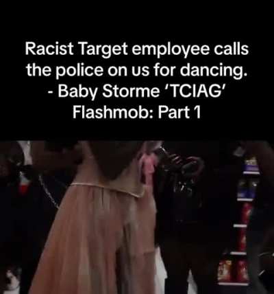 Definitely racism, couldn&rsquo;t be the fact that she brought an entire production to the store without asking for permission first.