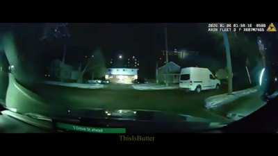 Dash cam video shows chase that ended in driver being shot, killed