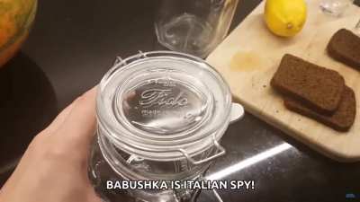 Babushka is italian spy?