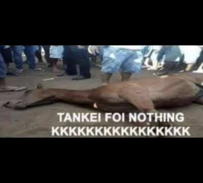 Tankei foi nothing