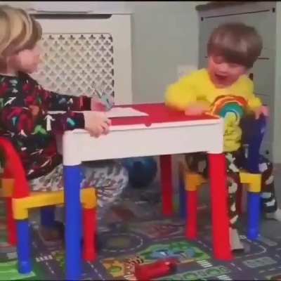 Making baby hulk angry