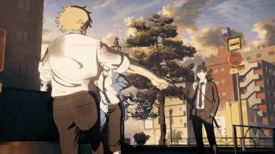 Made a looping version of Denji and Power's little dance, perfect for a Discord banner etc