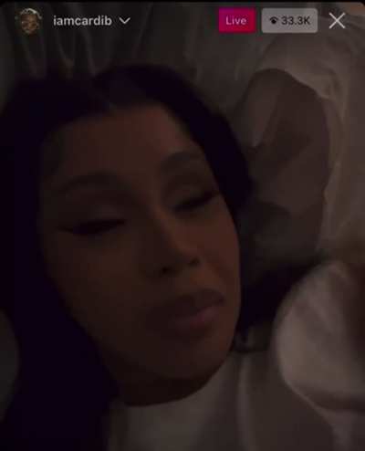 Cardi B Talks About Ghosts Sexually on IG Live