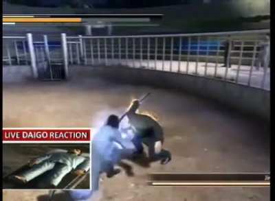 Daigo reacts to Saejima vs Jiro Amon