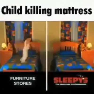 Moldy mattress