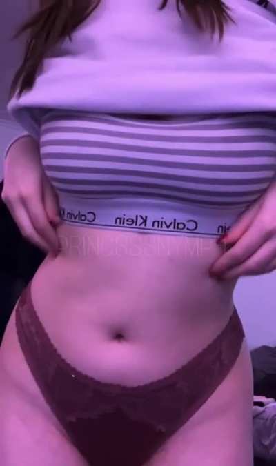 dropping my titties for y&rsquo;all has become my favorite daily ritual