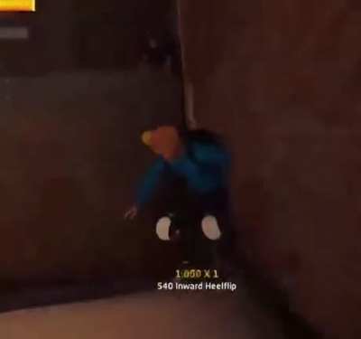 I was playing THPS with my friend and this happened&hellip; 😂