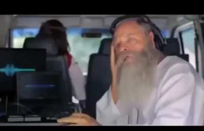 He is listening.