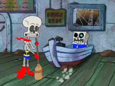 Spogboob is sand?!