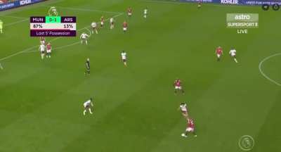 In the 92nd minute. Love this workrate! Take a bow Elneny! 👏🔴⚪