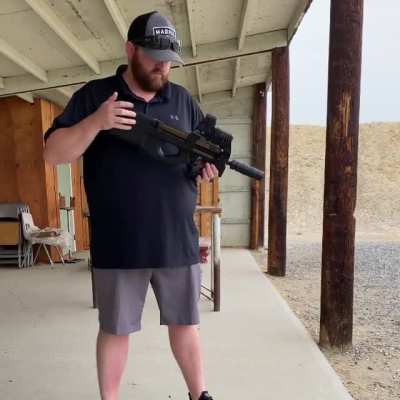 Suppressed FN P90 Mag Dump