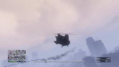 Cargobob got moves