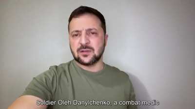 "We cannot stand aloof from defense. And glory to all our people who understand this, who fight, who work and help for the sake of Ukraine and Ukrainians! We are strong in unity." - President Zelenskyy's address, 26th November 2023