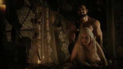 Emilia Clarke as Khaleesi in 'Game of Thrones'