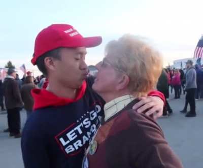 Finding love at a Trump rally