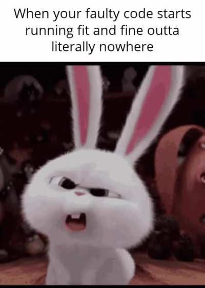 "Noo how the heck?!?!"