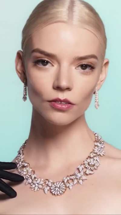 3 New Advertisements for Tiffany featuring Anya Taylor-Joy