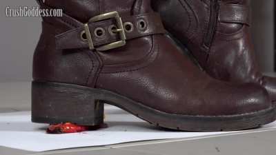 brown boots fishes.