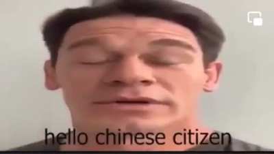 Hello chinese citizen