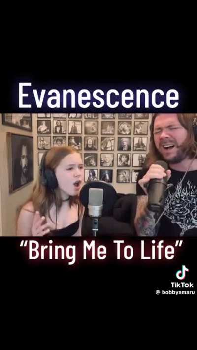 Father & Daughter have great voices 