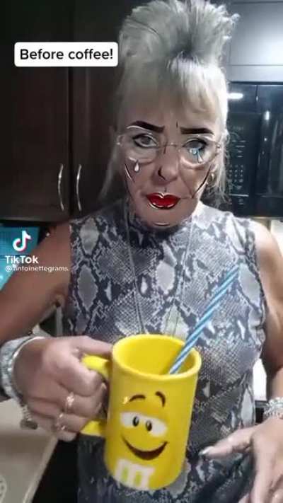 No amount of robot noises gonna distract me from granny&rsquo;s hair
