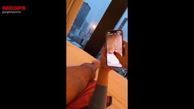 My girl beckoned her friend over for my first trans threesome