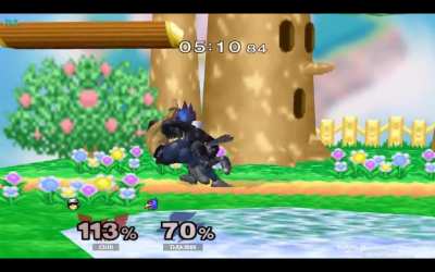 Playing some melee with my buddy and