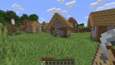 Naming a villager jeb