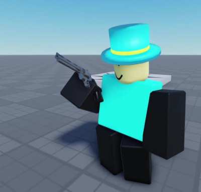 Press F to inspect your weapon