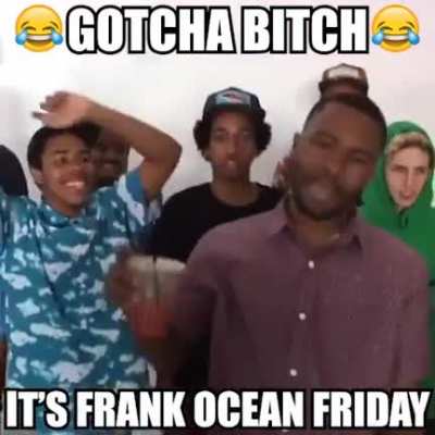 It&rsquo;s a weekly thing, have a good weekend!