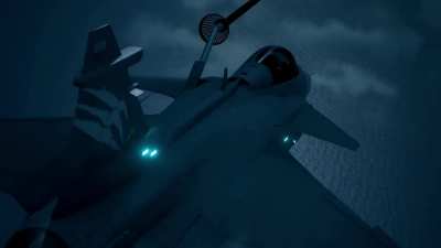 Snotty Boy Glow Up Meme but it's Ace Combat