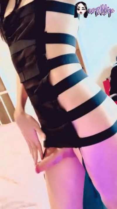 something tells me this &ldquo;dress&rdquo; shouldn&rsquo;t be worn in public lol