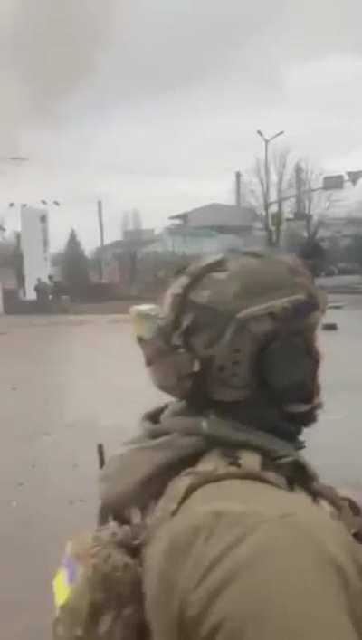 Proving the strength of coordinated infantry against tanks in urban areas by taking down a column of four Russian tanks.