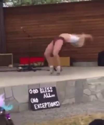 Drag queen wearing a thong, twerks and flips for children at a &ldquo;family-friendly&rdquo; pride event in Alaska