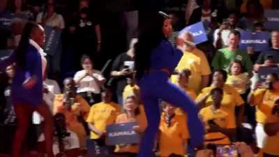 Megan performs at Kamala&rsquo;s Presidential Rally in ATL 