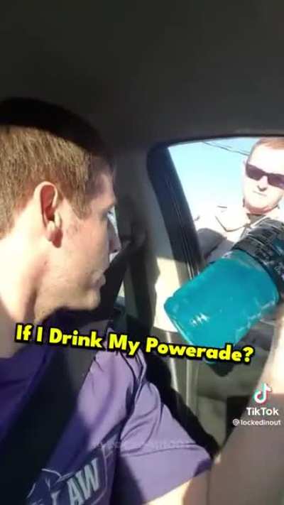 "Stop being a jerk and let me unlawfully arrest you 🥺😠" - That Cop probably