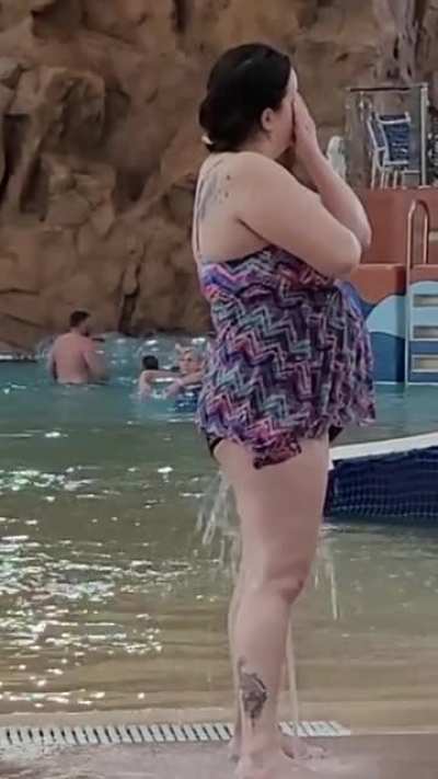 In a public park like no one will notice