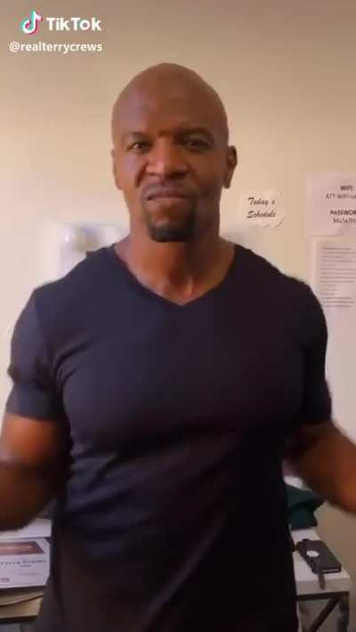This is the only video from TikTok that I&rsquo;ve ever actually liked. Terry Crews really can do anything