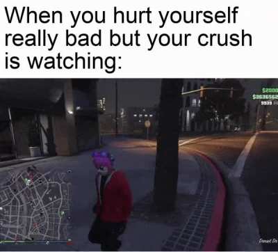 just a scratch bro