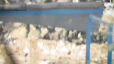 IDF infantry under small arms fire in Gaza sometime in Nov 2023