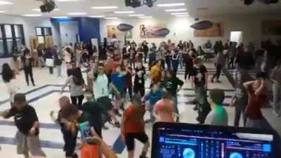 Middle school dance. Watch a different kid each time