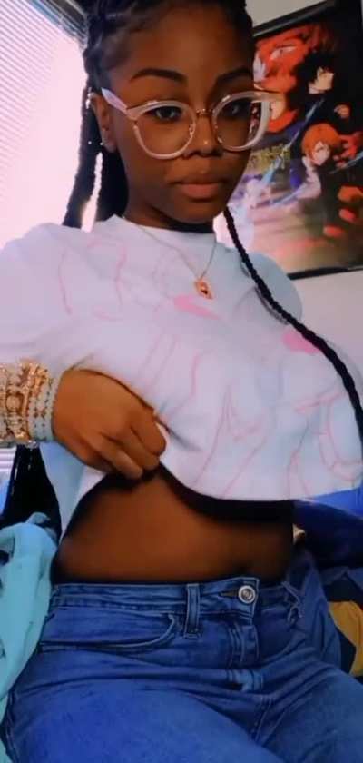 Small girls got big tits too