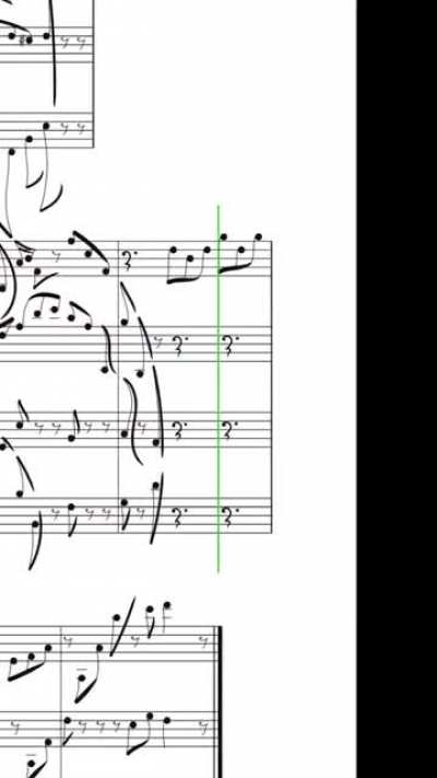 String Quarcat no.4 - A Composition Based On An Image Of A Cat By Sympawnies