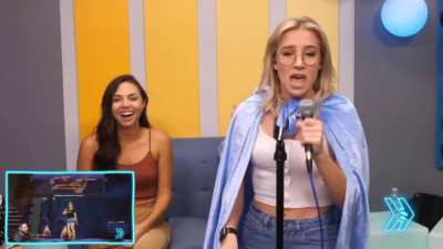Courtney sings "Into the Unknown" from Frozen 2